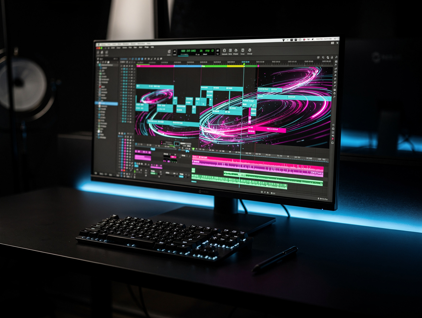 Faria Media Engineering software development studio and video processing workstations